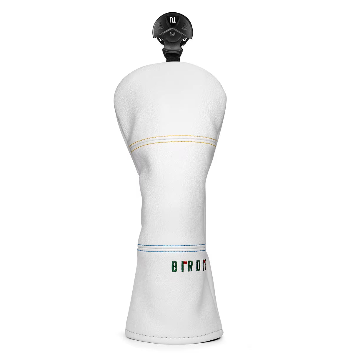 Golf Headcovers Simple Fashion Design Birdie Golf Driver Head Cover Embroidery Driver Fairway Wood Hybrid with Number Tags Bla