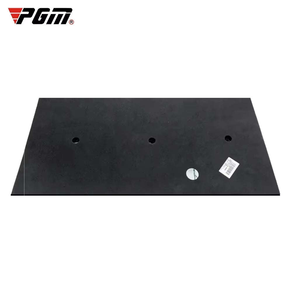 Golf Hitting Mat Indoor Outdoor Mini Practice Durable PP Grass Pad Backyard Exercise Golf Training Aids with TEE DJD003