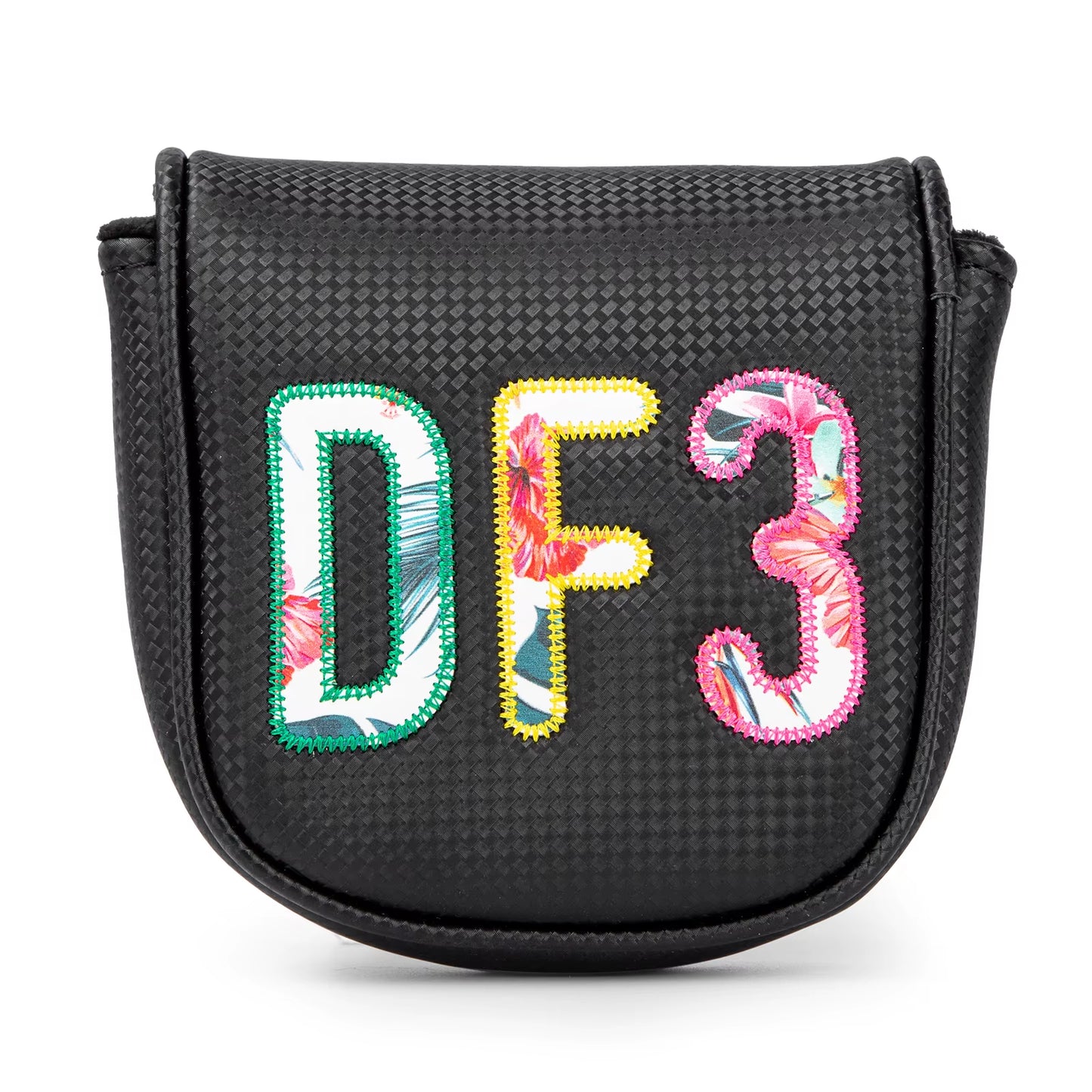 Golf Headcover for DF3 Mallet Putter Center Shaft Head Cover for Mallet Putter Golf Covers with Magnetic Magnet Closure Elegant
