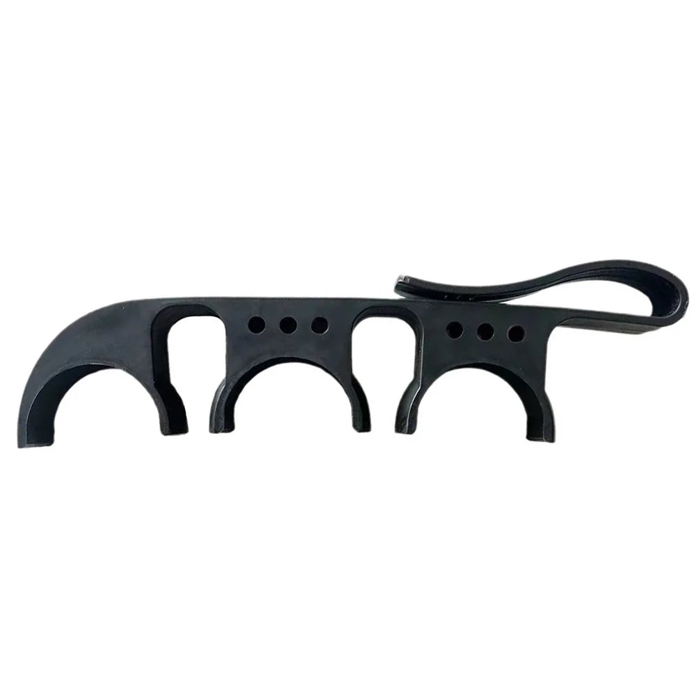 Golf Ball Clip with Tee Holder Plastic Golf Ball Clamp Storage Holder Portable Golf Accessories for Men Women