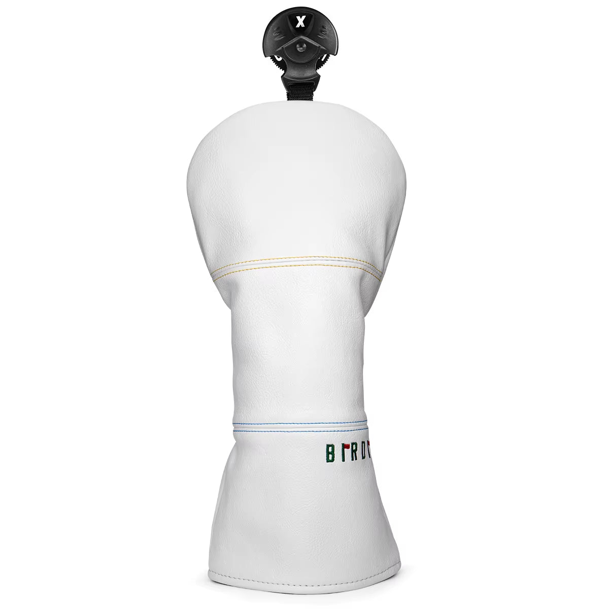 Golf Headcovers Simple Fashion Design Birdie Golf Driver Head Cover Embroidery Driver Fairway Wood Hybrid with Number Tags Bla
