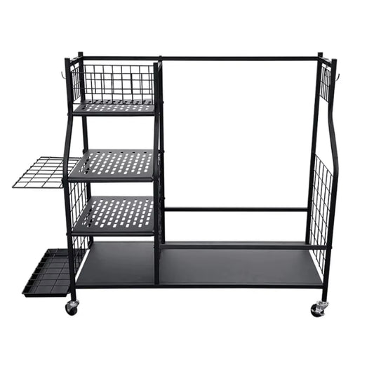 Golf Storage Cart Oversize Perfect for Storing and Organizing Golf Bags and Golf Accessories to save Space