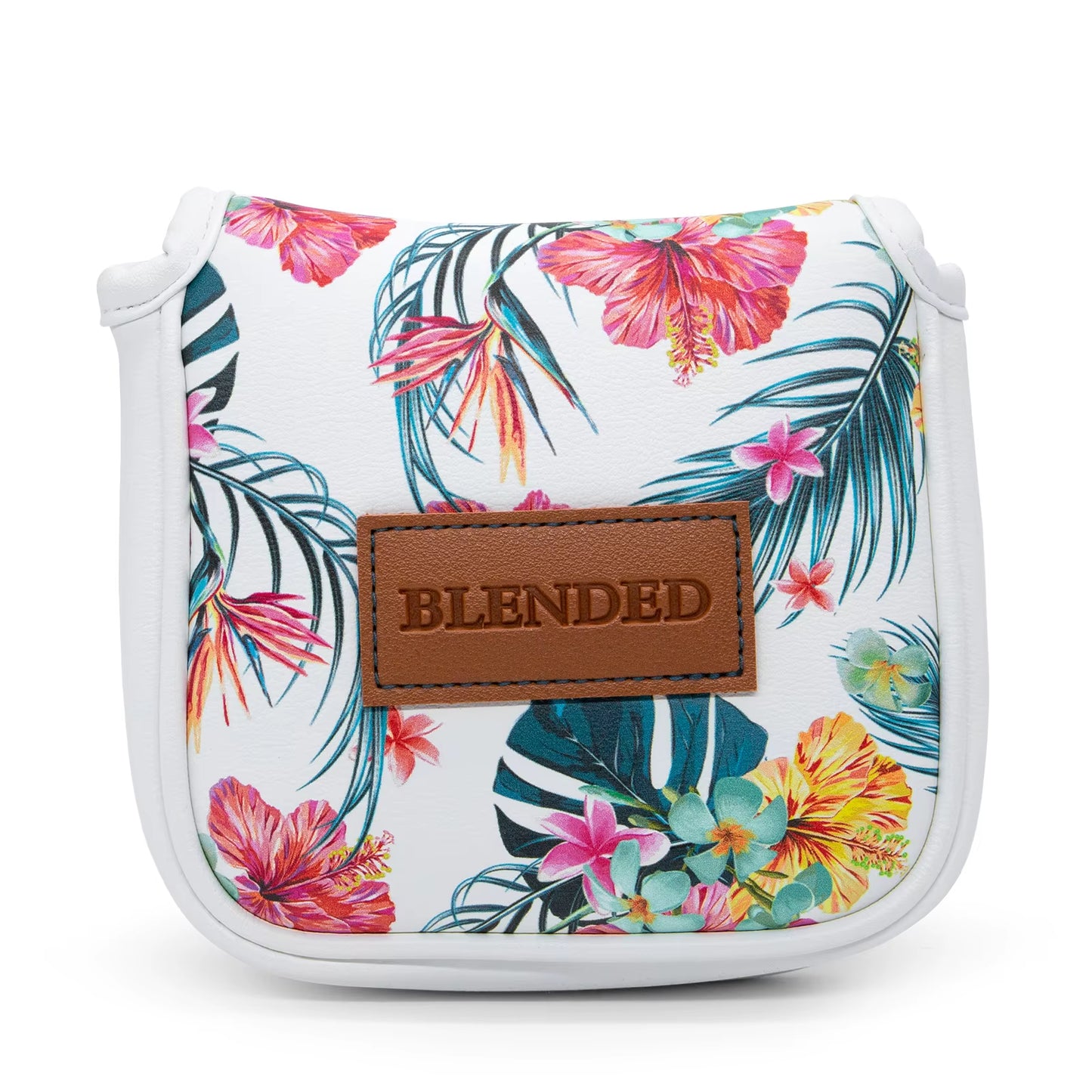 Golf Headcovers Summer Fashion Head Cover High Qaulity Driver Wood Cover Set White Premium Leather Driver Fairway Hybrid Golf Wo