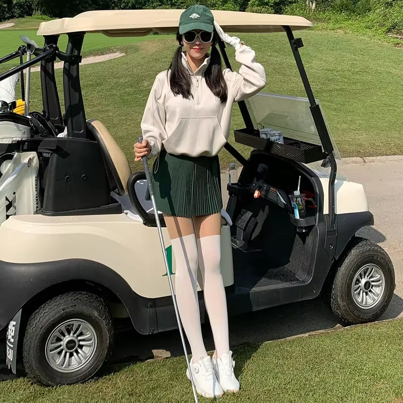 New Multi Reason Golf Skirt for Women High Waist Pleated Skorts Ladies Golf Wear A-Lined Sports Causal Skirt with Inner Shorts
