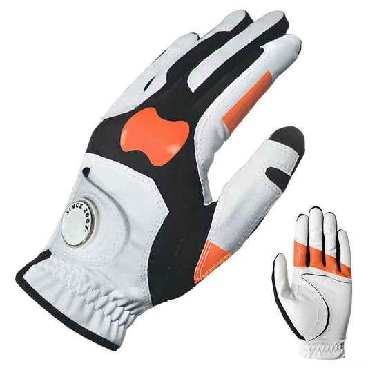 Mens Left Hand Golf Glove Golf Grip Corrector Gloves Golf Chipping Correction Gloves Grip Trainer Gloves for Golf Golf Training