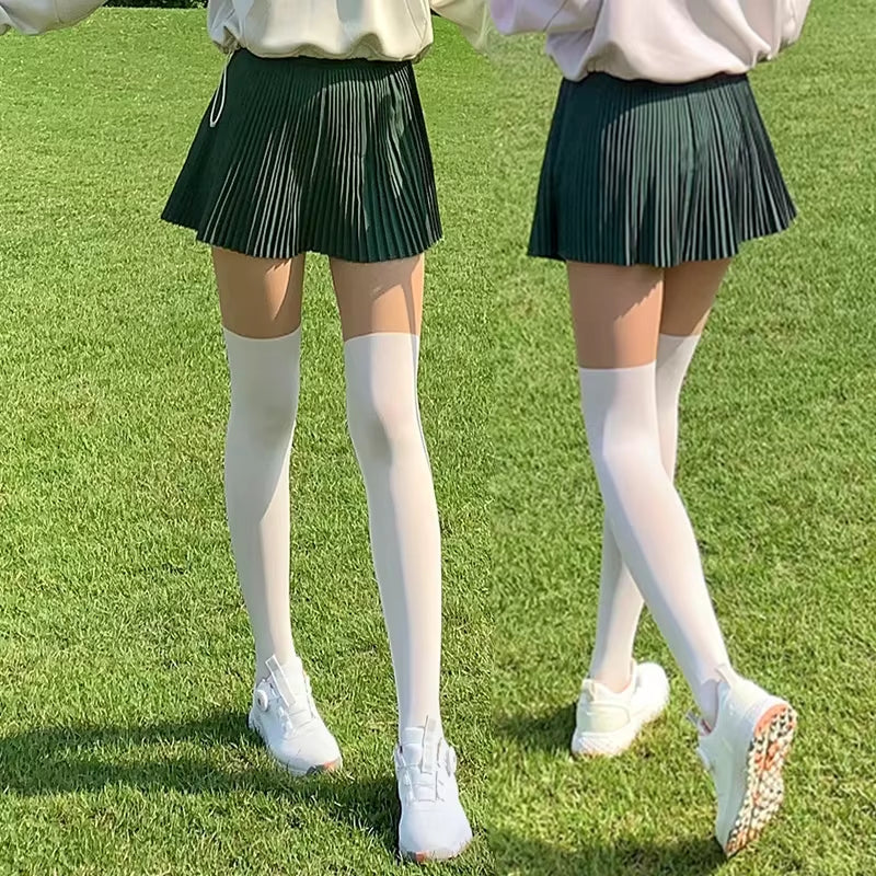 New Multi Reason Golf Skirt for Women High Waist Pleated Skorts Ladies Golf Wear A-Lined Sports Causal Skirt with Inner Shorts